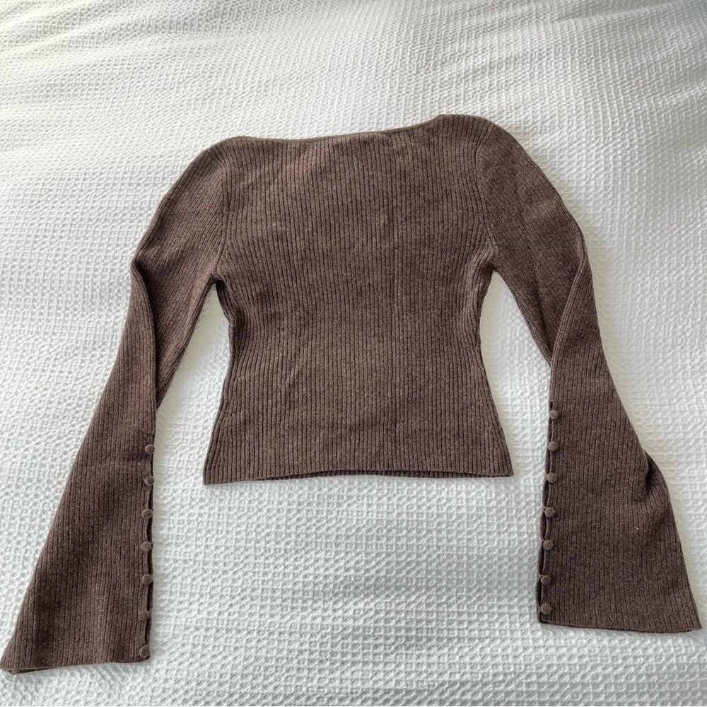 Emanuele Cashmere Novelty Button Sweater - Picture 12 of 15